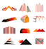 create a modern polygonal and geometric logo in 24 hours