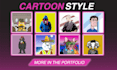 create a cartoon, pixel art and generate collection nft up to 10k
