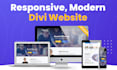 do wordpress divi website design and customization as divi expert