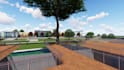 architecture sketchup 3d and realistic render in lumion
