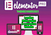 create single or full page website using elementor pro