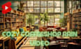make coffee shop jazz music cozy rain video relaxing video