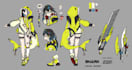 make your oc cyber theme with my art style