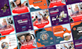 design professional social media posts, canva templates for your brand