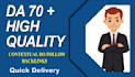build SEO dofollow backlinks with high quality contextual link building