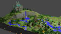 render a minecraft building of your choosing