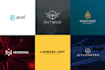 do creative modern minimalist business logo design