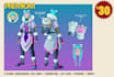 draw you as a fortnite character in 2d character design