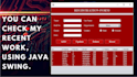 develop java gui, java swing, javafx, desktop application