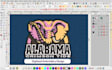 do flat, logo, patch, puff, complex, hats, lettering, embroidery design digitize