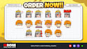 draw custom cute chibi twitch emotes and vtuber emotes