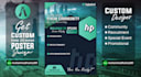 make unique poster design for fivem community
