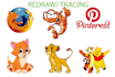 redraw logo, image tracing