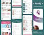 design creative unique modern landing page or website uiux