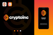 design tech startup, crypto, technology, cyber security, and ai logo
