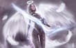photo edding in art style