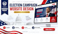 design a wordpress political campaing and election website