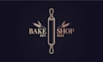 design bakery logo or cake brand in watercolor or hand drawn
