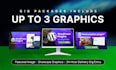 design a professional fiverr gig graphic