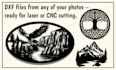 create dxf files for cnc plasma, laser, gates and railings
