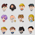 draw you 2d video game concept art character asset, spritesheet animation