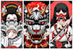 draw awesome japanese artwork for t shirt etc