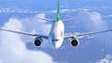 make jet airplane logo animation