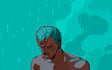 make a pixel art, GIF, loop animation