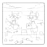 create cute children coloring book illustration