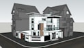 make any 3d model in sketchup and render