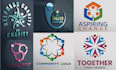 make outstanding nonprofit, community and charity logo