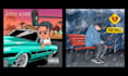 make cartoon illustration for album cover pop punk, hiphop