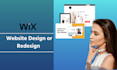 design or redesign the squarespace, wix, shopify, weebly websites