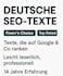 write your article in perfect german language