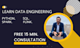 teach you python, spark, flink, or data engineering