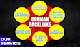 build quality high authority german guest post dofollow white hat SEO backlinks