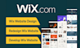 wix studio and wix website design, redesign, wix landing page