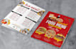 design a creative restaurant menu and digital food menu
