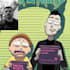 rick and morty style drawing