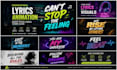 create a professional animated lyric video for your song