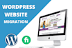 migrate website to new domain in 6 hours