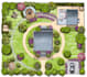 colourful landscape, room, event design visualization