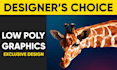 design geometric, low polygonal, line art design for you