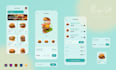 do creative mobile app design UI UX in figma