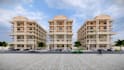 design exterior in 3d revit and sketchup and render