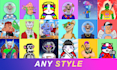 create custom nft art and generate 1k 5k 10k