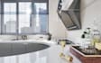 create kitchen interior and realistic 3d render