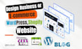 develop a professional ecommerce online store website