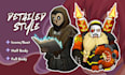 illustrate fabulous characters for streamers