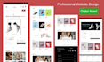design web template, figma web design, mockups, website UI UX